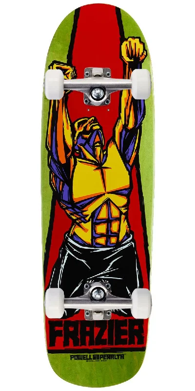 Powell-Peralta Mike Frazier Yellow Man 02 Skateboard Complete - Green Stain - 9.50"