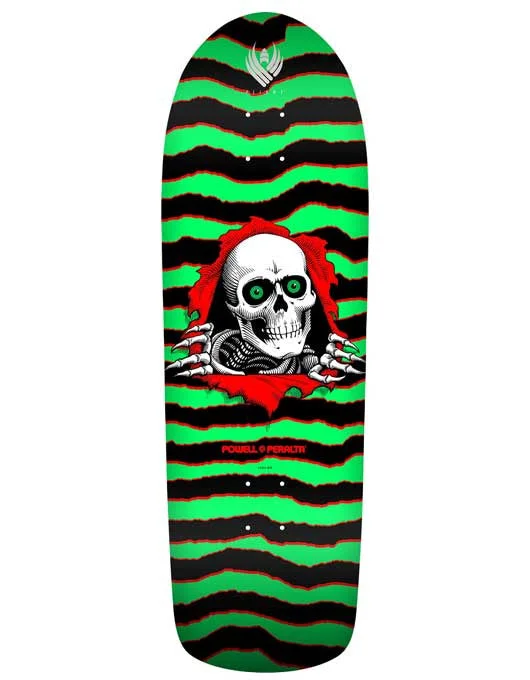 Powell Peralta Ripper Flight Deck Green/Red | 9.7"