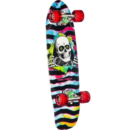 Powell Peralta Sidewalk Surfer Tie Dye Ripper Cruiser Complete 27.2"