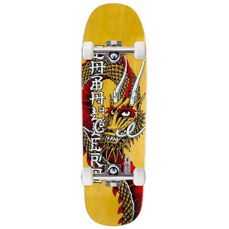 Powell-Peralta Steve Caballero Ban This 12 Skateboard Complete - Yellow Stain - 9.265"