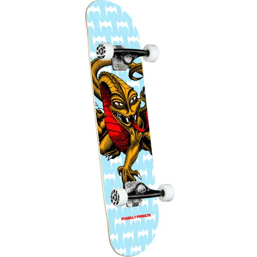 Powell Peralta Steve Caballero Dragon One Off Complete Skateboard Light Blue 7.75"