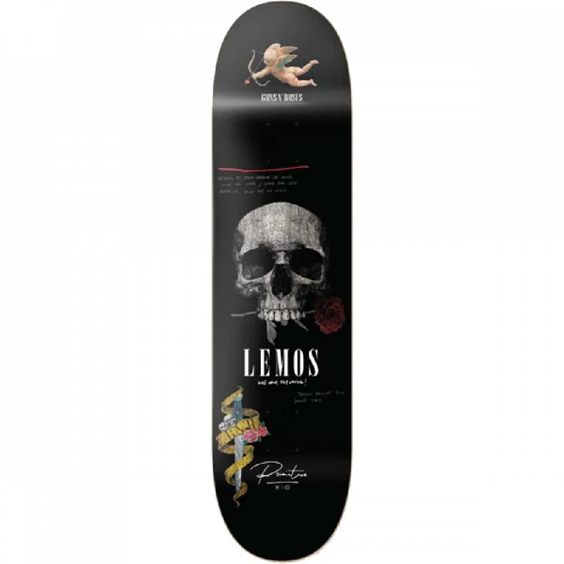 Primitive Lemos Gn'R Don'T Cry 8.25" Black Skateboard Deck