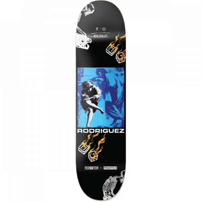 Primitive Rodriguez Gn'R Estranged 8.12" Black Skateboard Deck