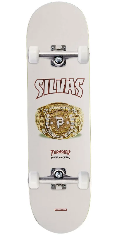 Primitive Silvas SOTY Skateboard Complete - White - 8.50"