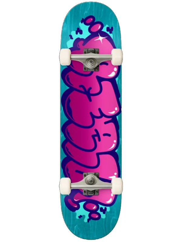 Bubble Letters Redux 7.3" Complete Skateboard