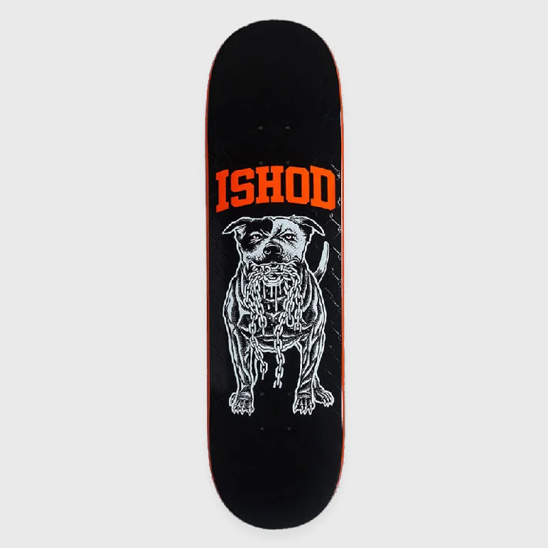 Real Skateboards - 8.25" 'Skate Shop Day' Ishod Wair Good Dog Skateboard Deck - Black