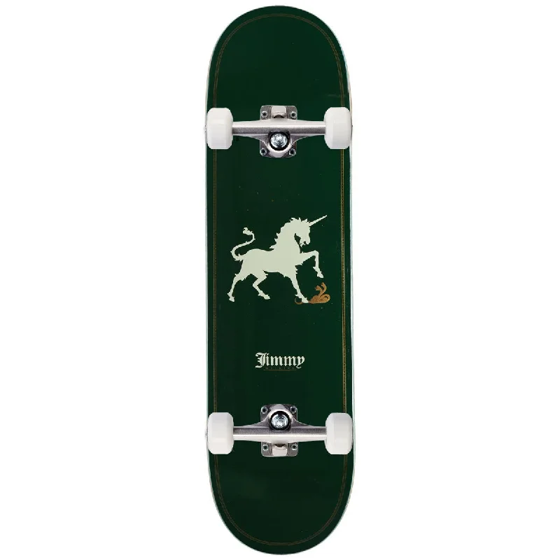 Real Wilkins Unicorn Skateboard Complete - Green - 8.38"