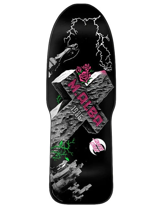 Santa Cruz Malba Tombstone Deck Black | 10.24"