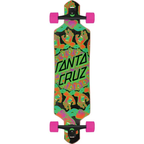 Santa Cruz Mandala Hand Drop Through Longboard Complete 36"