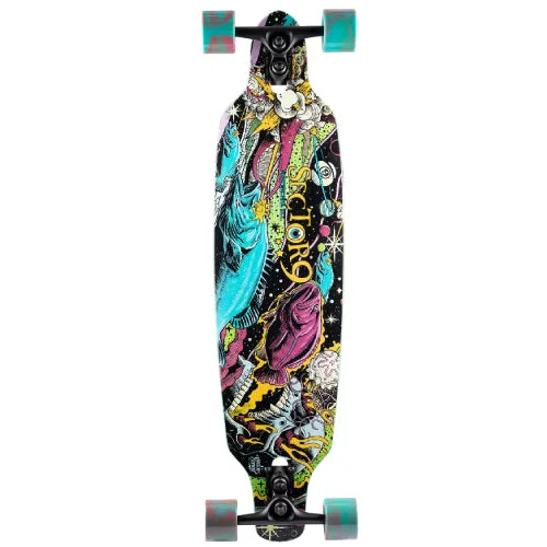 Sector 9 Fractal Battle Sidewinder Longboard Complete 36"