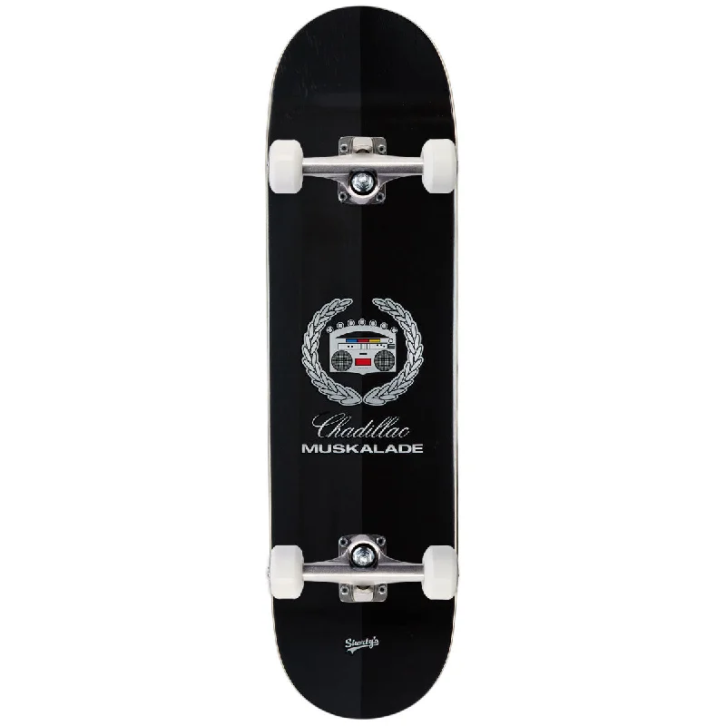 Shorty's Muskalade Skateboard Complete - Black - 8.25"