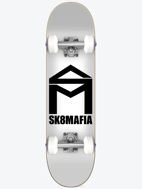 House Logo Micro White 6'' Complete Skateboard