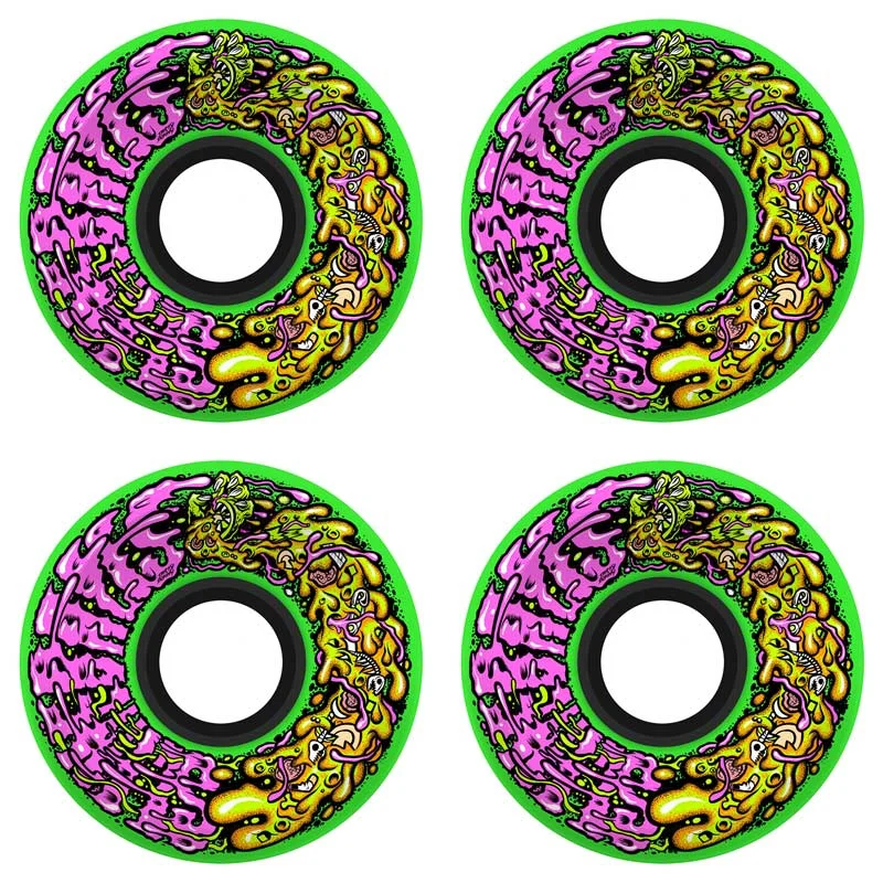 Slime Balls Dirty Donny Mini OG Slime Wheels Green 78a 54.5mm