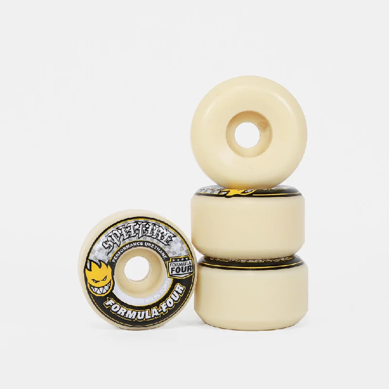 Spitfire - 52mm (99a) Formula Four Conical Skateboard Wheels - (Yellow Print)