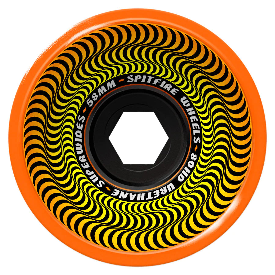 Spitfire 80hd Superwides Orange 58 Wheels