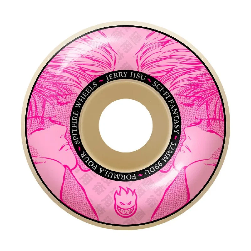 Spitfire Formula 4 Classic Jerry Hsu X Sci Fi Wheels 99d - 52mm