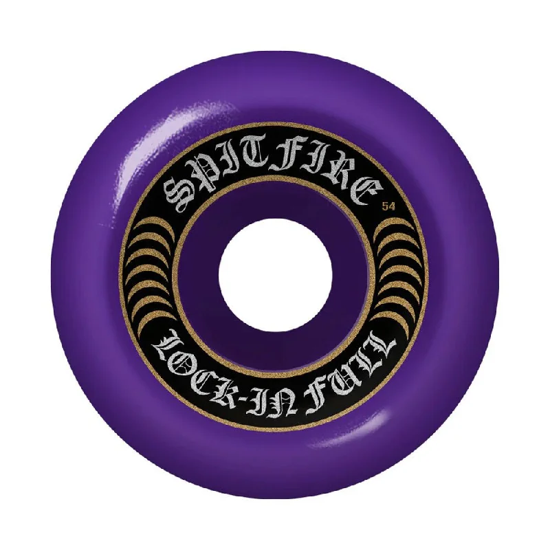 Spitfire Formula 4 Lock-In Full Wheels - Purple