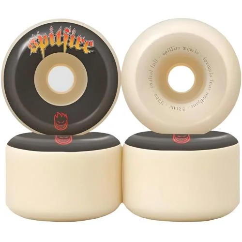 Spitfire Formula Four Conical Full Skateboard Wheels Natural Venom Script 99DU 52mm