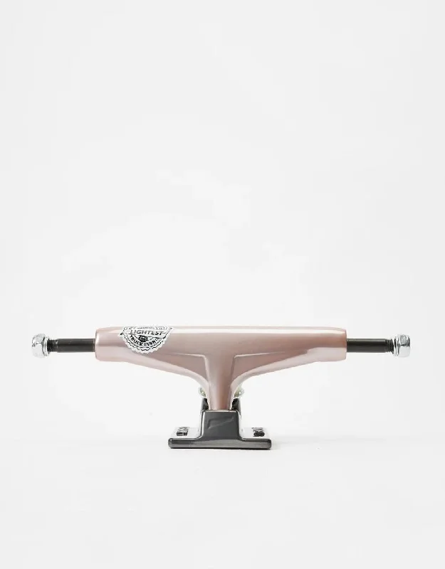 Tensor Mag Light Glossy 5.25 Skateboard Trucks - Rose Gold/Gunmetal