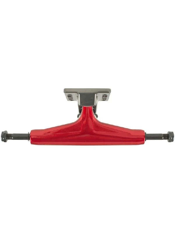 Tensor Mag Light Glossy Skateboard Truck - Gunmetal and Red