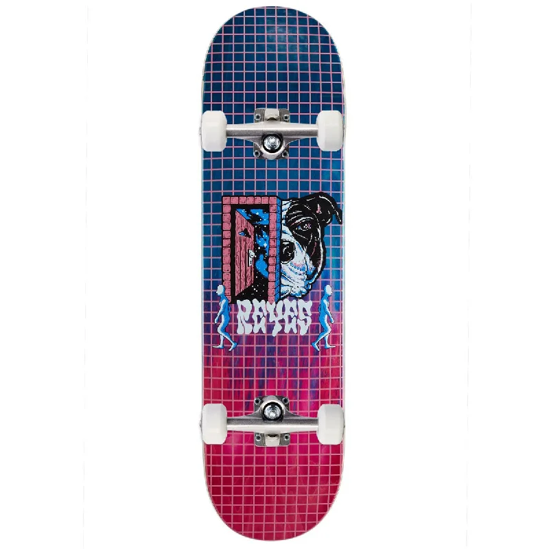 Thank You David Reyes Doorway Skateboard Complete - Pink/Blue Fade Woodgrain - 8.50"