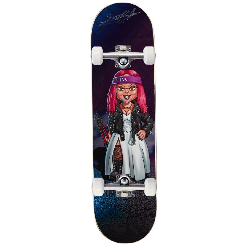 Thank You Leticia Bufoni Bride of Buddy Guest Model Signed Skateboard Complete - 8.25"