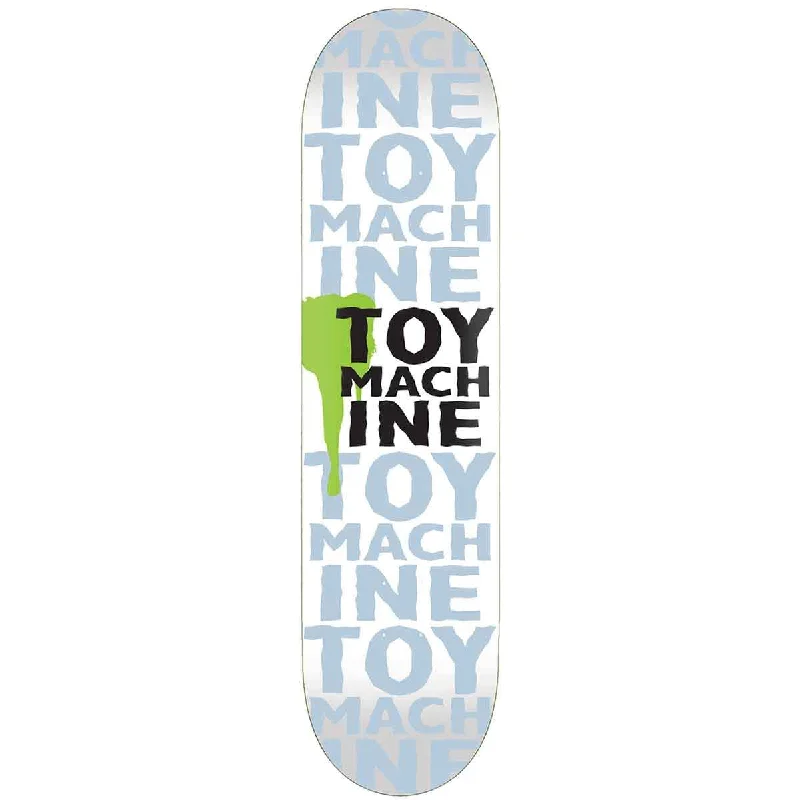 Toy Machine Drip White Skateboard Deck - 8.0"