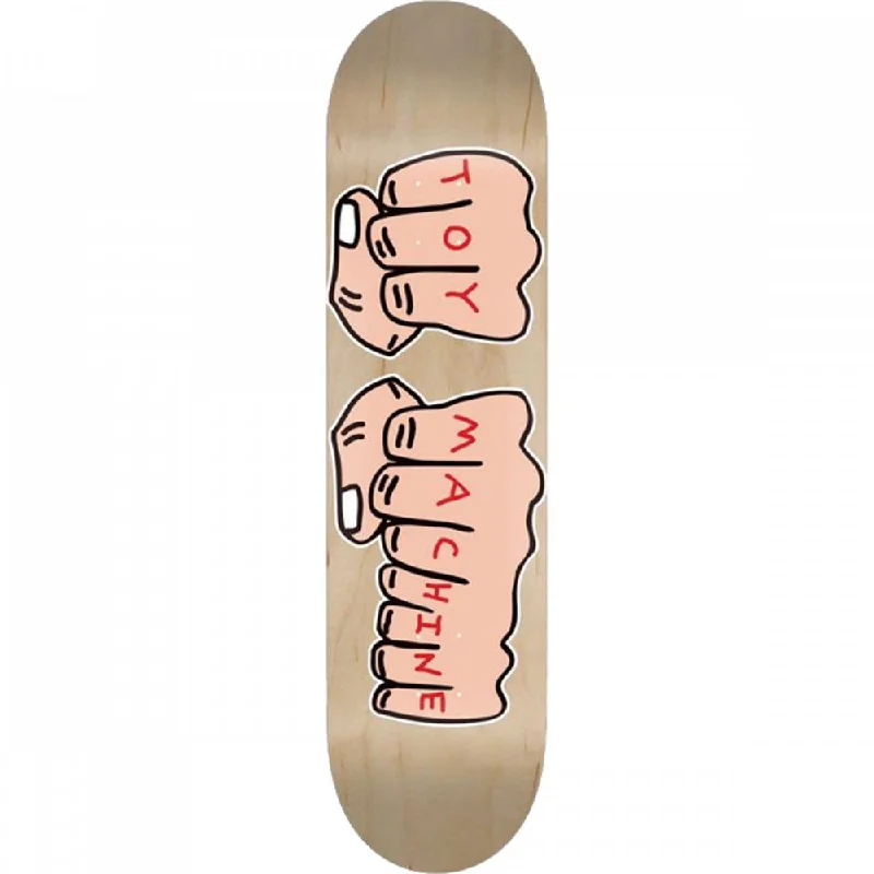 Toy Machine Fists 8.0" Natural Skateboard Deck