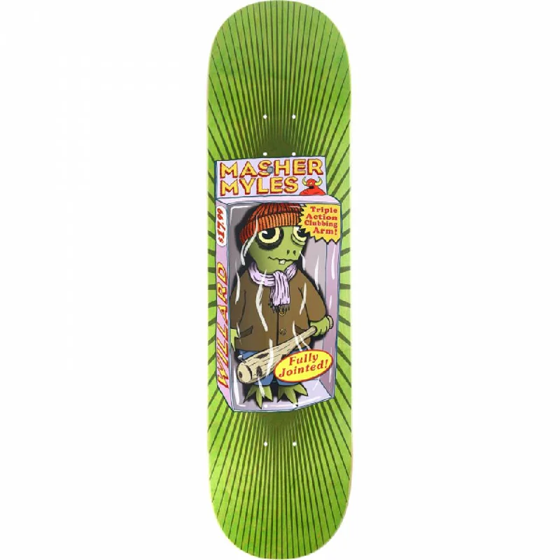 Toy Machine Willard Toy Dolls 8.25" Skateboard Deck