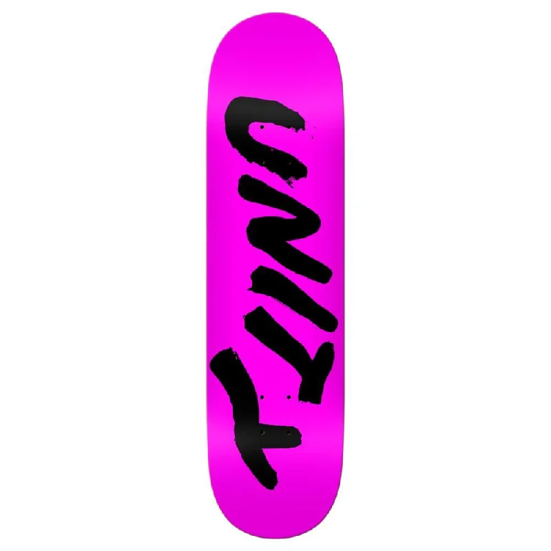 Unity Wet Black Skateboard Deck - 8.25"