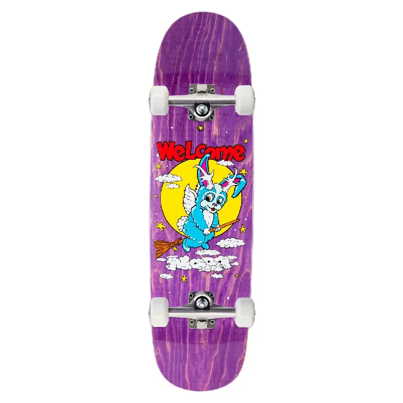 Welcome Full Moon Nora On A Sphynx Skateboard Complete - Purple Stain - 8.80"