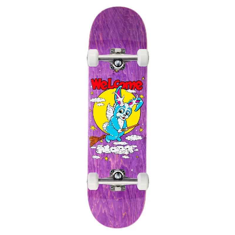 Welcome Full Moon Nora Skateboard Complete - Purple Stain - 8.50"