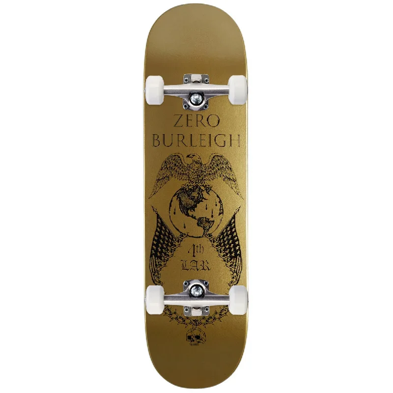 Zero Always Faithful Skateboard Complete - Gold - 8.50"