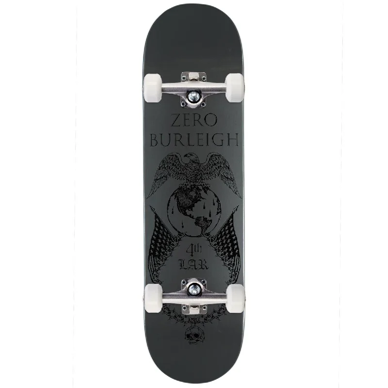 Zero Always Faithful Skateboard Complete - Silver - 8.25"