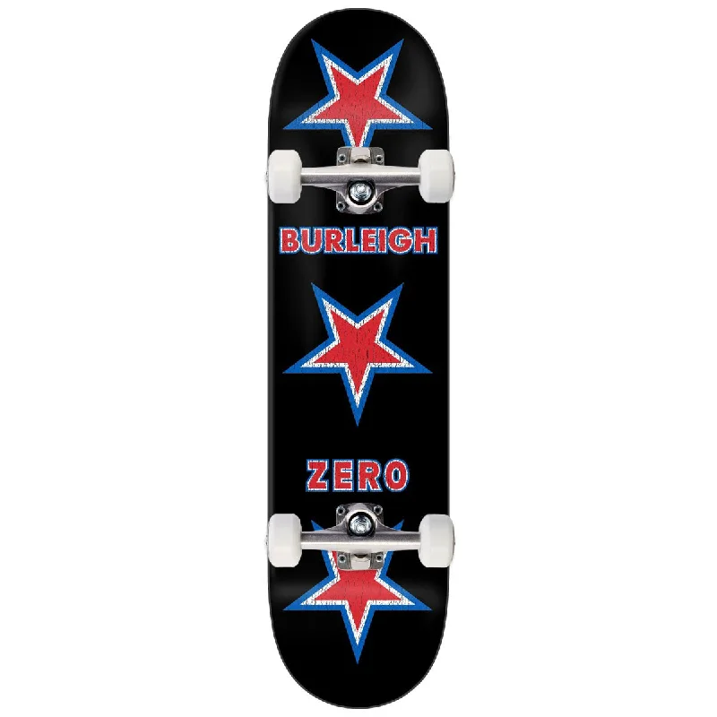 Zero American Zero Burleigh Skateboard Complete - Black - 8.50"