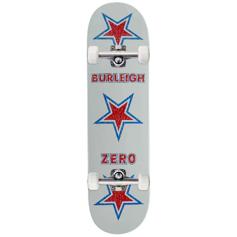 Zero American Zero Burleigh Skateboard Complete - White - 8.25"